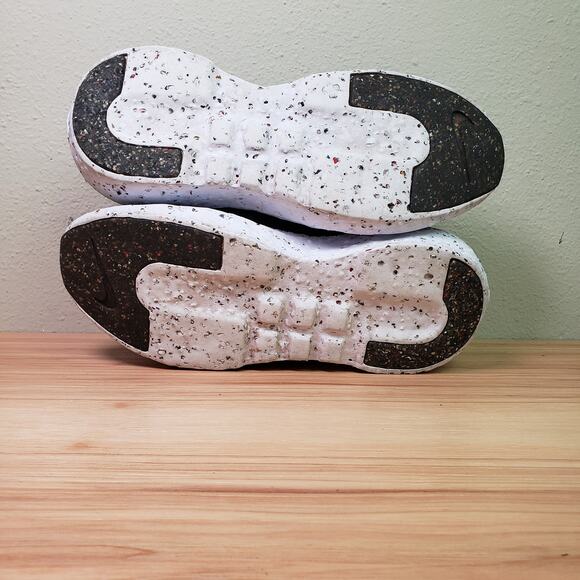 Nike Men's‎ Size 9 Air Zoom Crater Impact Running Shoes Black White Athletic - Picture 8 of 10